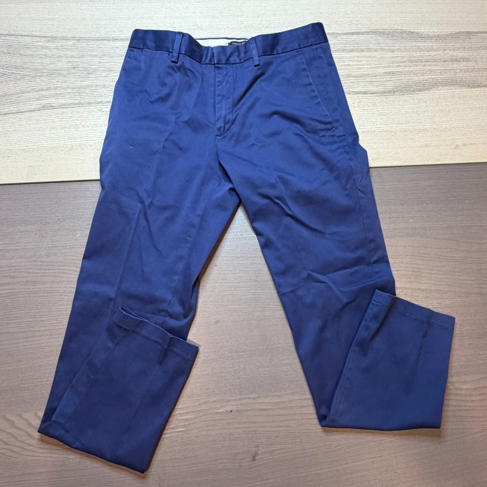 Banana Republic Pants Men 30x30 Tapered Fit Tailoring Performance Smart Preppy